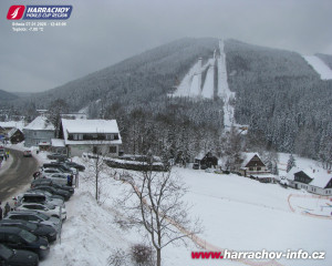 Město Harrachov - Střed města - 7.1.2026 v 12:46 Město Harrachov - Střed města - 7.1.2026 v 12:46