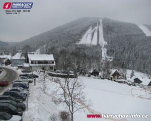 Město Harrachov - Střed města - 7.1.2026 v 14:01 Město Harrachov - Střed města - 7.1.2026 v 14:01