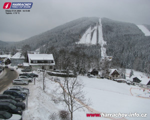 Město Harrachov - Střed města - 7.1.2026 v 14:16 Město Harrachov - Střed města - 7.1.2026 v 14:16
