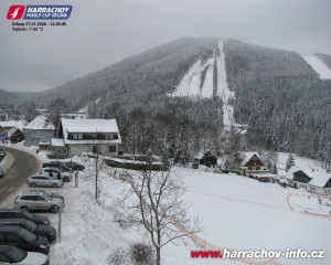 Město Harrachov - Střed města - 7.1.2026 v 14:31 Město Harrachov - Střed města - 7.1.2026 v 14:31