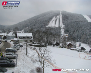 Město Harrachov - Střed města - 7.1.2026 v 14:46 Město Harrachov - Střed města - 7.1.2026 v 14:46