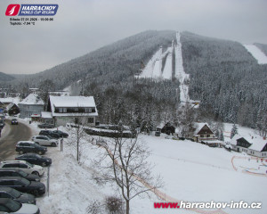 Město Harrachov - Střed města - 7.1.2026 v 15:01 Město Harrachov - Střed města - 7.1.2026 v 15:01