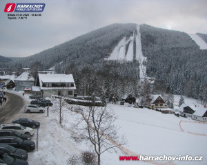 Město Harrachov - Střed města - 7.1.2026 v 15:46 Město Harrachov - Střed města - 7.1.2026 v 15:46