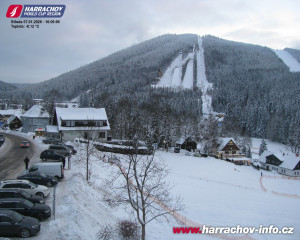 Město Harrachov - Střed města - 7.1.2026 v 16:01 Město Harrachov - Střed města - 7.1.2026 v 16:01