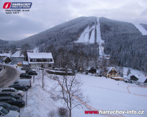 Město Harrachov - Střed města - 7.1.2026 v 16:16 Město Harrachov - Střed města - 7.1.2026 v 16:16