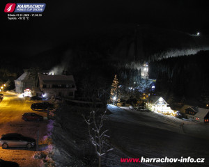 Město Harrachov - Střed města - 7.1.2026 v 17:31 Město Harrachov - Střed města - 7.1.2026 v 17:31