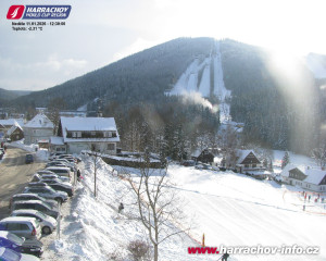 Město Harrachov - Střed města - 11.1.2026 v 12:31 Město Harrachov - Střed města - 11.1.2026 v 12:31