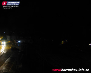 Město Harrachov - Střed města - 14.2.2026 v 05:17 Město Harrachov - Střed města - 14.2.2026 v 05:17