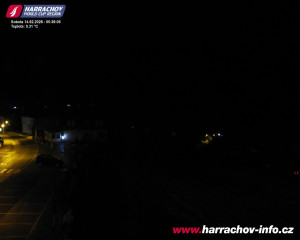 Město Harrachov - Střed města - 14.2.2026 v 05:32 Město Harrachov - Střed města - 14.2.2026 v 05:32