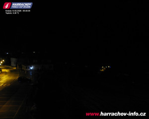 Město Harrachov - Střed města - 14.2.2026 v 05:47 Město Harrachov - Střed města - 14.2.2026 v 05:47