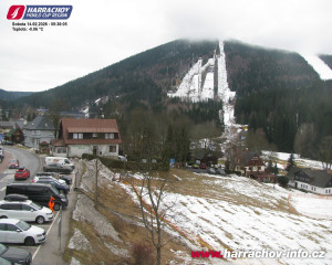 Město Harrachov - Střed města - 14.2.2026 v 09:32 Město Harrachov - Střed města - 14.2.2026 v 09:32