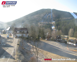 Město Harrachov - Střed města - 13.3.2026 v 08:02 Město Harrachov - Střed města - 13.3.2026 v 08:02