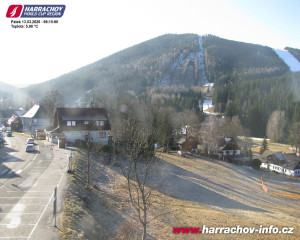 Město Harrachov - Střed města - 13.3.2026 v 08:17 Město Harrachov - Střed města - 13.3.2026 v 08:17
