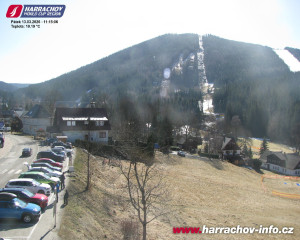 Město Harrachov - Střed města - 13.3.2026 v 11:17 Město Harrachov - Střed města - 13.3.2026 v 11:17