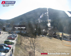 Město Harrachov - Střed města - 13.3.2026 v 11:32 Město Harrachov - Střed města - 13.3.2026 v 11:32