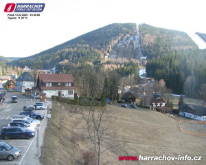 Město Harrachov - Střed města - 13.3.2026 v 16:02 Město Harrachov - Střed města - 13.3.2026 v 16:02