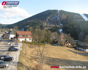 Město Harrachov - Střed města - 13.3.2026 v 16:32 Město Harrachov - Střed města - 13.3.2026 v 16:32
