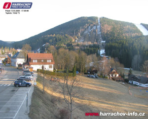 Město Harrachov - Střed města - 13.3.2026 v 17:02 Město Harrachov - Střed města - 13.3.2026 v 17:02