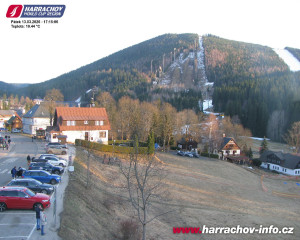 Město Harrachov - Střed města - 13.3.2026 v 17:17 Město Harrachov - Střed města - 13.3.2026 v 17:17