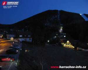 Město Harrachov - Střed města - 13.3.2026 v 18:32 Město Harrachov - Střed města - 13.3.2026 v 18:32