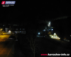 Město Harrachov - Střed města - 13.3.2026 v 19:47 Město Harrachov - Střed města - 13.3.2026 v 19:47
