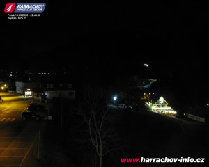 Město Harrachov - Střed města - 13.3.2026 v 20:47 Město Harrachov - Střed města - 13.3.2026 v 20:47