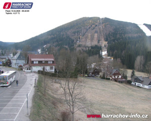 Město Harrachov - Střed města - 10.4.2026 v 06:47 Město Harrachov - Střed města - 10.4.2026 v 06:47