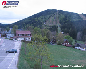 Město Harrachov - Střed města - 15.5.2026 v 05:17 Město Harrachov - Střed města - 15.5.2026 v 05:17