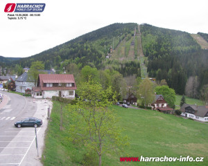 Město Harrachov - Střed města - 15.5.2026 v 06:17 Město Harrachov - Střed města - 15.5.2026 v 06:17