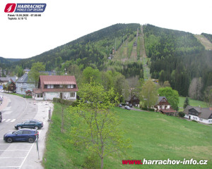 Město Harrachov - Střed města - 15.5.2026 v 07:02 Město Harrachov - Střed města - 15.5.2026 v 07:02