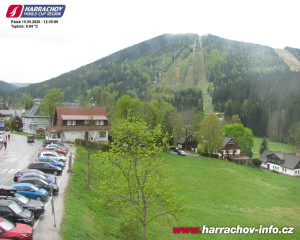 Město Harrachov - Střed města - 15.5.2026 v 12:32 Město Harrachov - Střed města - 15.5.2026 v 12:32