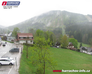 Město Harrachov - Střed města - 15.5.2026 v 16:02 Město Harrachov - Střed města - 15.5.2026 v 16:02