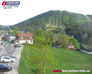 Město Harrachov - Střed města - 15.5.2026 v 18:47 Město Harrachov - Střed města - 15.5.2026 v 18:47