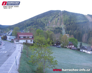 Město Harrachov - Střed města - 17.5.2026 v 05:02 Město Harrachov - Střed města - 17.5.2026 v 05:02