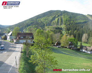 Město Harrachov - Střed města - 17.5.2026 v 07:47 Město Harrachov - Střed města - 17.5.2026 v 07:47
