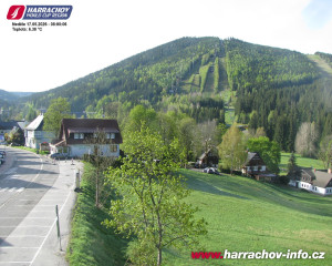 Město Harrachov - Střed města - 17.5.2026 v 08:02 Město Harrachov - Střed města - 17.5.2026 v 08:02