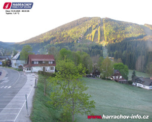 Město Harrachov - Střed města - 19.5.2026 v 06:02 Město Harrachov - Střed města - 19.5.2026 v 06:02