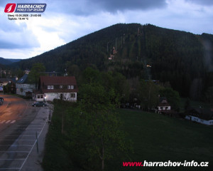 Město Harrachov - Střed města - 19.5.2026 v 21:03 Město Harrachov - Střed města - 19.5.2026 v 21:03