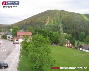 Město Harrachov - Střed města - 9.6.2026 v 20:47 Město Harrachov - Střed města - 9.6.2026 v 20:47