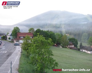 Město Harrachov - Střed města - 12.6.2026 v 05:17 Město Harrachov - Střed města - 12.6.2026 v 05:17