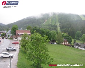 Město Harrachov - Střed města - 12.6.2026 v 17:32 Město Harrachov - Střed města - 12.6.2026 v 17:32