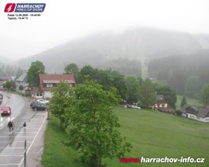 Město Harrachov - Střed města - 12.6.2026 v 18:47 Město Harrachov - Střed města - 12.6.2026 v 18:47