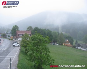 Město Harrachov - Střed města - 12.6.2026 v 20:47 Město Harrachov - Střed města - 12.6.2026 v 20:47