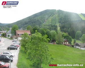 Stadt Harrachov - Stadtzentrum - 16.6.2026 v 13:47 Stadt Harrachov - Stadtzentrum - 16.6.2026 v 13:47