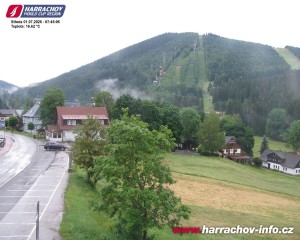 Město Harrachov - Střed města - 1.7.2026 v 07:47 Město Harrachov - Střed města - 1.7.2026 v 07:47