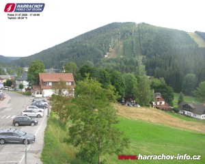 Stadt Harrachov - Stadtzentrum - 31.7.2026 v 17:47 Stadt Harrachov - Stadtzentrum - 31.7.2026 v 17:47