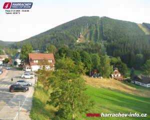 Stadt Harrachov - Stadtzentrum - 31.7.2026 v 18:47 Stadt Harrachov - Stadtzentrum - 31.7.2026 v 18:47