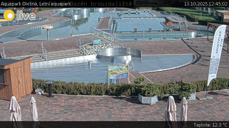 Aquapark Olešná - Letní aquapark - 13.10.2025 v 12:45 Aquapark Olešná - Letní aquapark - 13.10.2025 v 12:45