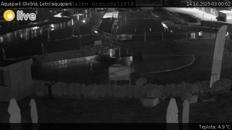 Aquapark Olešná - Letní aquapark - 14.10.2025 v 03:00 Aquapark Olešná - Letní aquapark - 14.10.2025 v 03:00
