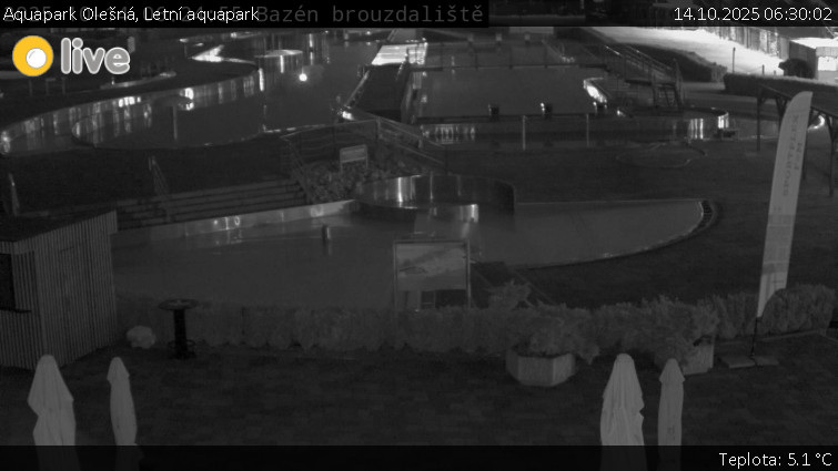 Aquapark Olešná - Letní aquapark - 14.10.2025 v 06:30 Aquapark Olešná - Letní aquapark - 14.10.2025 v 06:30